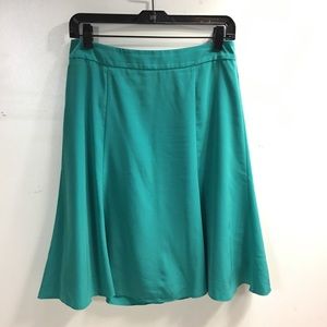 Banana Republic High-waisted Teal Skirt